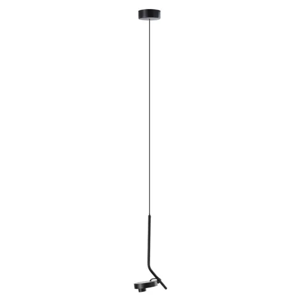 Подвесной светильник, люстра Azzardo AZ5634 Iseo LED 1x7W 3000K 407Lm IP20 черный