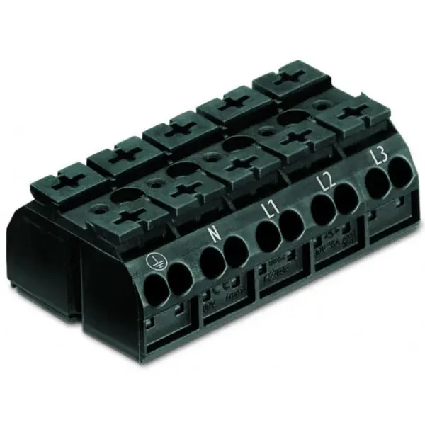 Пятиконтактная соединительная колодка Wago 862-8505 L3-N-PE-L1-L2