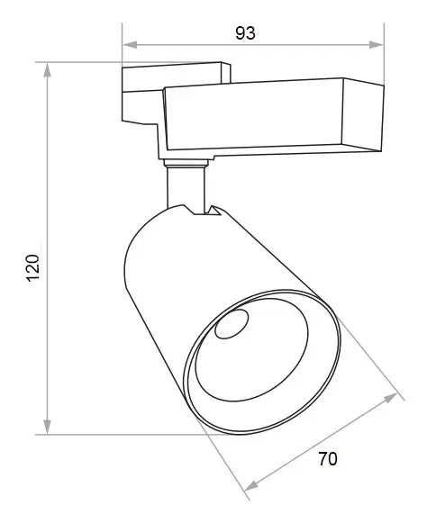 Світильник на шинопровід Feron AL100 12Вт 960Лм 4000К - фото №9