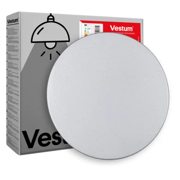 Потолочный светильник Vestum STARLIGHT звездное небо 16Вт 255x45мм 4000К