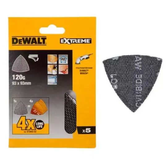 Шліфувальний папір DeWALT DTM3095 P240 93мм (5шт) Шліфувальний папір DeWALT DTM3095 P240 93мм (5шт)
