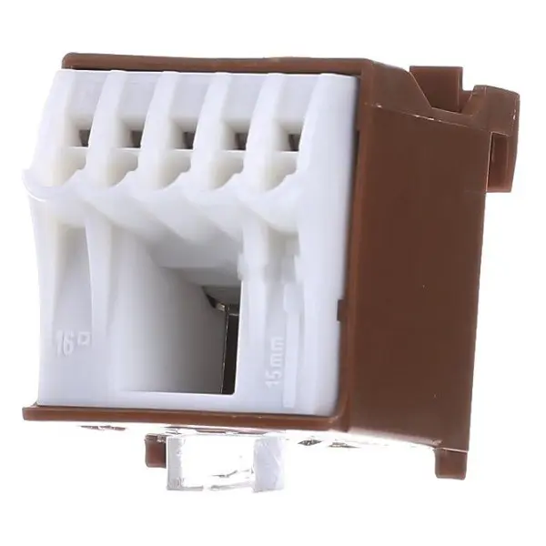 Блок фазних клем Hager KN06P 1x16мм2+5x4мм2 - фото №3