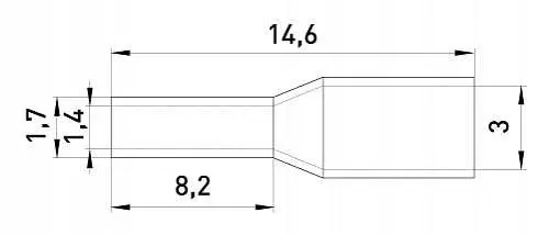 Втулочный наконечник E.Next e.terminal.stand.e1008.black 1 кв.мм черный (s3036017) - фото №1 Втулочный наконечник E.Next e.terminal.stand.e1008.black 1 кв.мм черный (s3036017) - фото №1