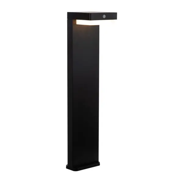 Уличный светильник на солнечной батарее Goldlux 329424 Mali LED 1x4.5W 4000K 400Lm IP44 черный