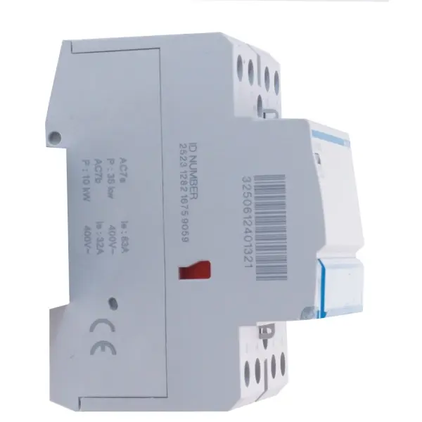 Бесшумный контактор 63A ESC463 (4НО, 230В) 3м Hager - фото №1 Бесшумный контактор 63A ESC463 (4НО, 230В) 3м Hager - фото №1