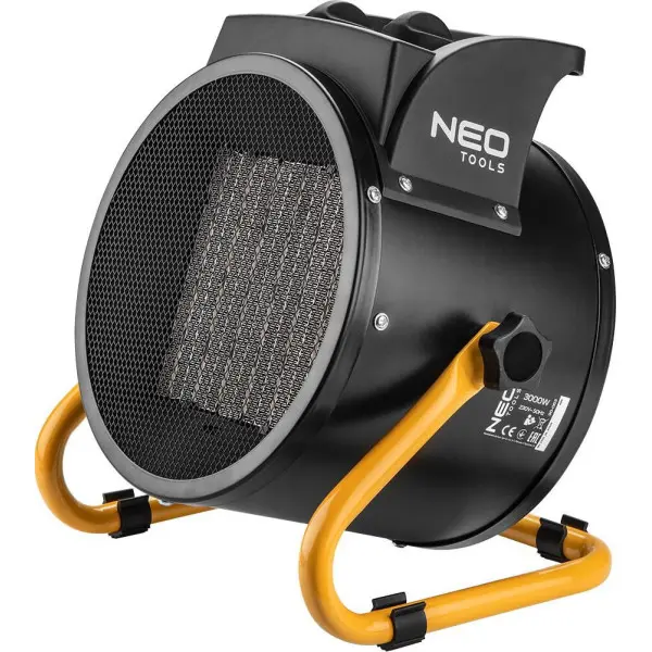 Керамічна теплова гармата Neo Tools 3кВт PTC 280 м³/год (90-063) Керамічна теплова гармата Neo Tools 3кВт PTC 280 м³/год (90-063)