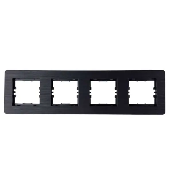 Рамка Nilson Selene антрацит 4-на ( 23362594 )