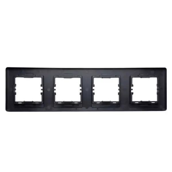 Рамка Nilson Selene антрацит 4-на ( 23362594 ) - фото №1