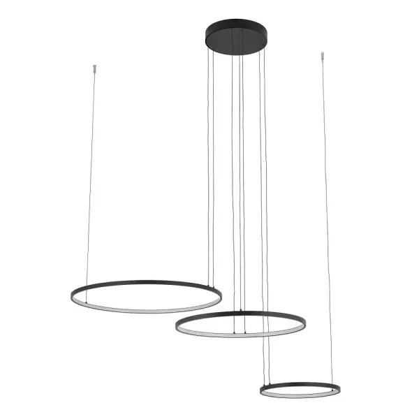 Люстра Nowodvorski Circolo Power 11648 LED 3x85W 3000K 3750Lm IP20 черная - фото №3 Люстра Nowodvorski Circolo Power 11648 LED 3x85W 3000K 3750Lm IP20 черная - фото №3