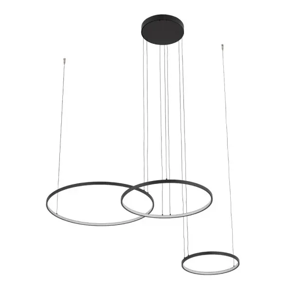 Люстра Nowodvorski Circolo Power 11648 LED 3x85W 3000K 3750Lm IP20 черная - фото №4 Люстра Nowodvorski Circolo Power 11648 LED 3x85W 3000K 3750Lm IP20 черная - фото №4
