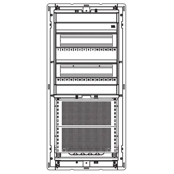 Мультимедійний щиток NOARK PMF-C 48-2 2/2 (110711) - фото №1