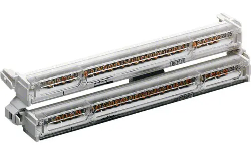 Электрическая шина Hager KM25A PE/N 2x25 по 11x16мм² 14x10мм²