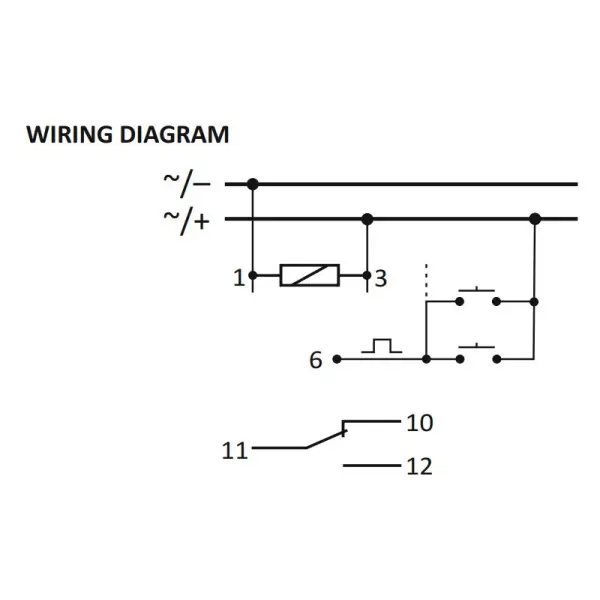 Бистабильное реле F&F BIS-413-24V 9-30В AC/DC 16А - фото №6
