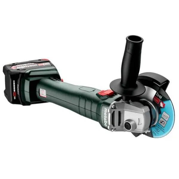 Аккумуляторная угловая шлифмашина Metabo W 18 L 9-125 Quick (602249850) - фото №1