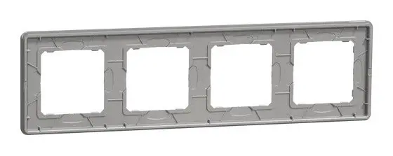 Рамка четырехместная Schneider Electric Sedna Elements бетон SDD390804 - фото №3 Рамка четырехместная Schneider Electric Sedna Elements бетон SDD390804 - фото №3