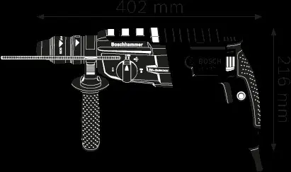 Перфоратор Bosch GBH 2-28 F Professional - фото №1