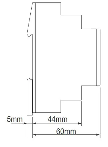 Реле контролю фаз 5A 250B, Schrack Technik - фото №5 Реле контролю фаз 5A 250B, Schrack Technik - фото №5