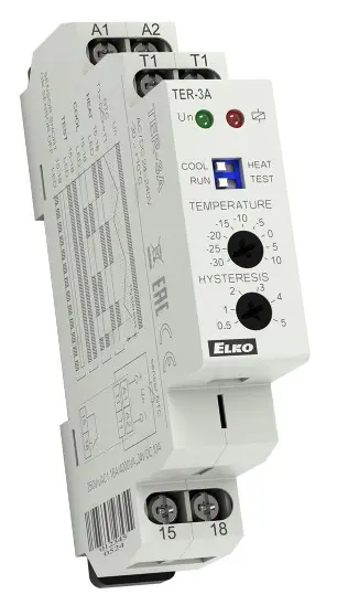 Температурне реле Elko-Ep TER-3A