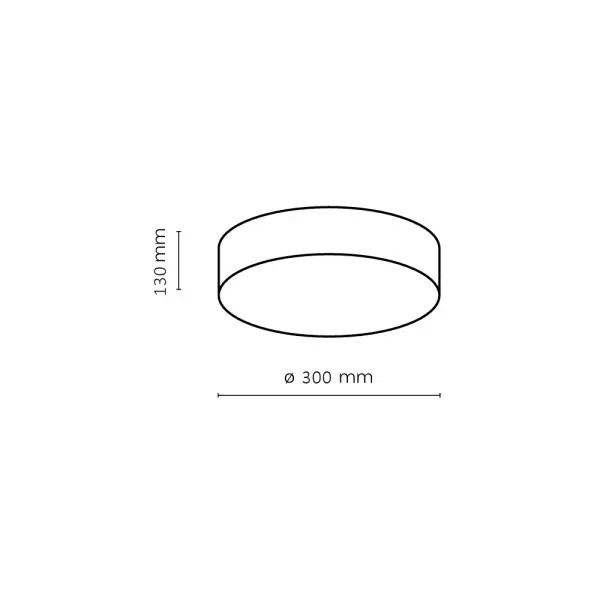 Потолочный светильник TK Lighting 3336 Rondo E27 1x15W IP20 коричневый - фото №3