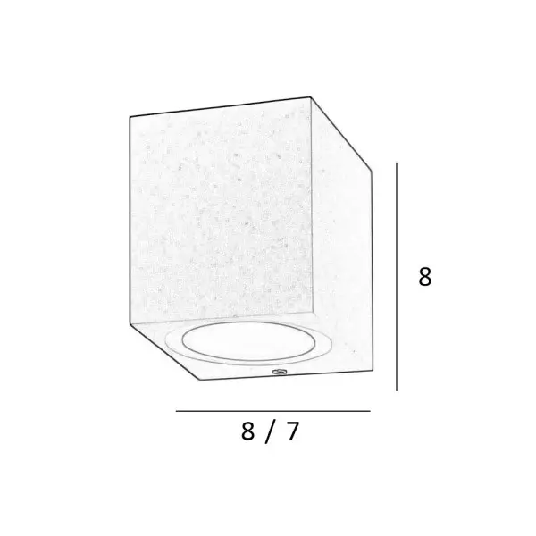 Уличный светильник Italux OWL-2197-1SQ Genta GU10 1x35W IP54 черный - фото №2 Уличный светильник Italux OWL-2197-1SQ Genta GU10 1x35W IP54 черный - фото №2