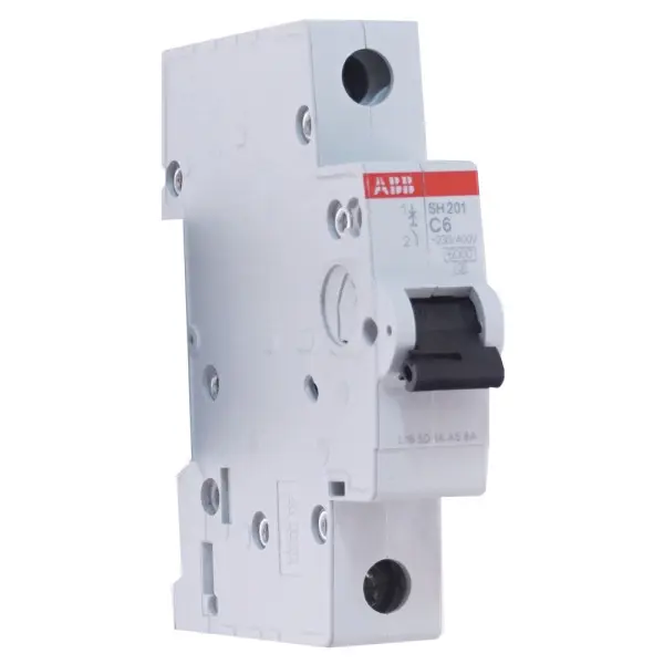 Электроавтомат ABB SH201-C6 тип C 6А Электроавтомат ABB SH201-C6 тип C 6А