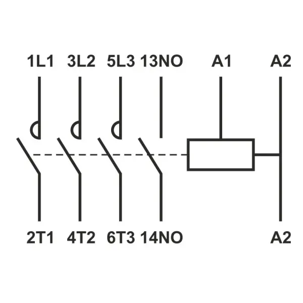 Магнітний пускач Promfactor FC-3/40А 1NO AC110В (FC30040110) - фото №3 Магнітний пускач Promfactor FC-3/40А 1NO AC110В (FC30040110) - фото №3