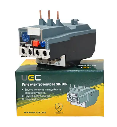 Реле электротепловое UEC SB-TOR 9-13А - фото №1