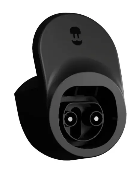 Пластиковий тримач кабелю Wallbox CBLDOCK-T2-B чорний