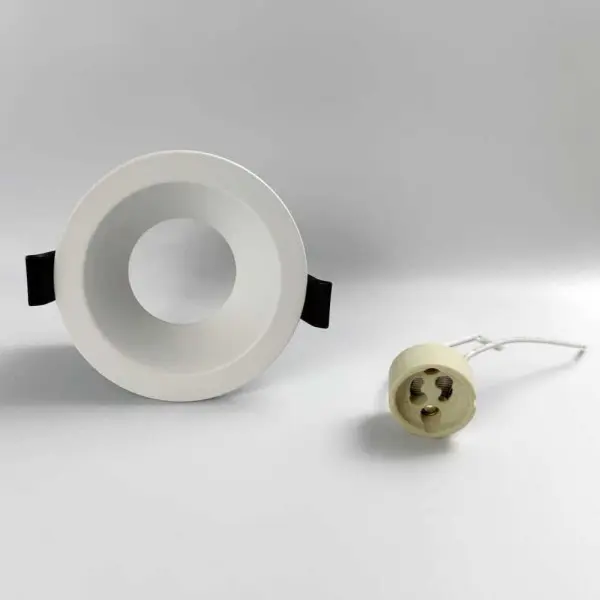 Светильник точечный Violux IBIZA-R GU10 IP44 белый ( 130008 ) - фото №1