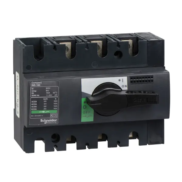 Выключатель-разъединитель Schneider Electric INTERPACT INS160 3P (28912)