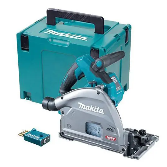 Аккумуляторная погружная дисковая пила Makita SP001GZ03 XGT В 165мм - фото №1 Аккумуляторная погружная дисковая пила Makita SP001GZ03 XGT В 165мм - фото №1