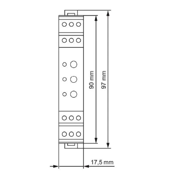 Реле контролю фаз Schrack Technik URAP3011 400/230В AC 1ПК 5А - фото №2