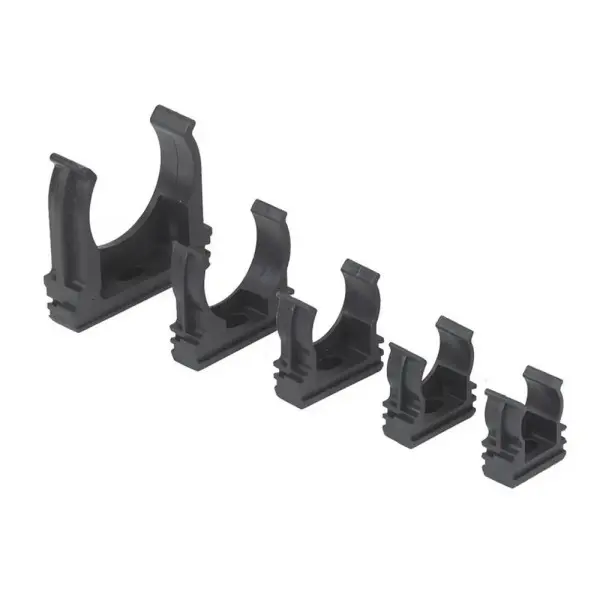 Крепление для гофрированной трубы 16мм черное СКИМ ( С1402001 )