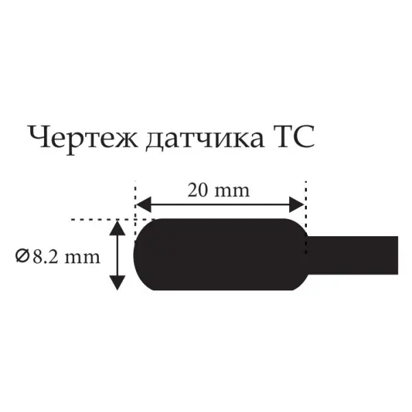 Термодатчик ETI 002471805 TC-0 (0...+70) - фото №1 Термодатчик ETI 002471805 TC-0 (0...+70) - фото №1