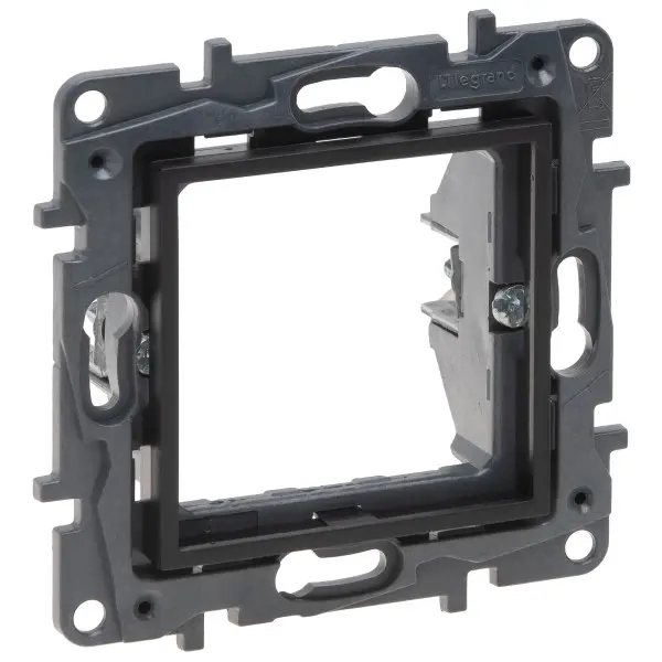 Адаптер Legrand Niloe Step 45х45мм для MOSAIC чорний (863589)