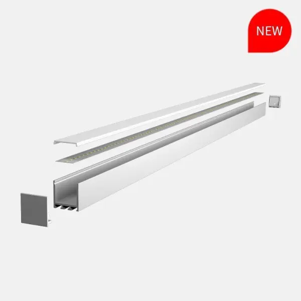 LED-профіль підвісний ALUMLED з розсіювачем, 3 метри (LP35351F_3) LED-профіль підвісний ALUMLED з розсіювачем, 3 метри (LP35351F_3)