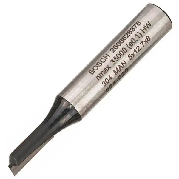 Пазовая фреза Bosch Std S8/D5/L12,7 Пазовая фреза Bosch Std S8/D5/L12,7