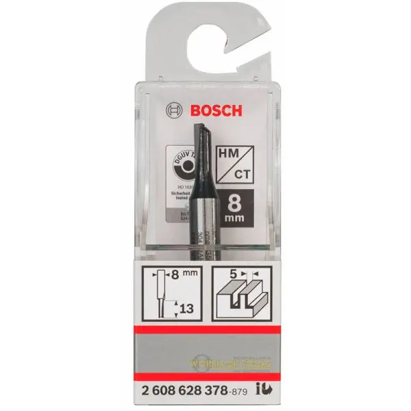 Пазовая фреза Bosch Std S8/D5/L12,7 - фото №2 Пазовая фреза Bosch Std S8/D5/L12,7 - фото №2