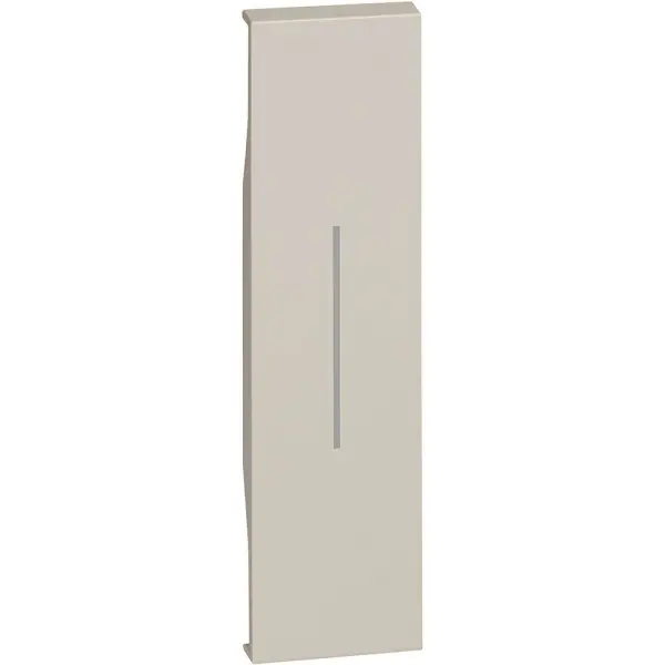 Клавиша для выключателя/переключателя Bticino Living Now KM01 на 1 модуль (песочная)