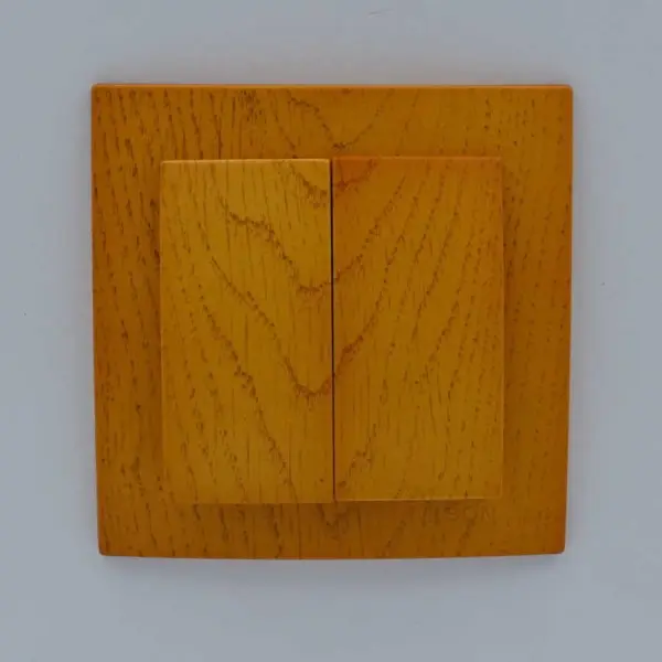 Вимикач Nilson Touran дуб 2кл ( 24251003 ) - фото №3