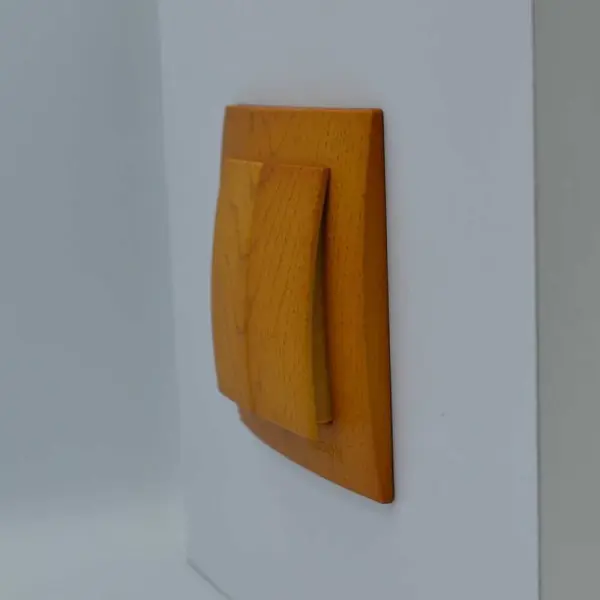 Вимикач Nilson Touran дуб 2кл ( 24251003 ) - фото №4