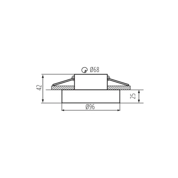 Точковий світильник Kanlux 35288 Eliceo GU10/GU5.3 1x10W IP20 білий - фото №3 Точковий світильник Kanlux 35288 Eliceo GU10/GU5.3 1x10W IP20 білий - фото №3