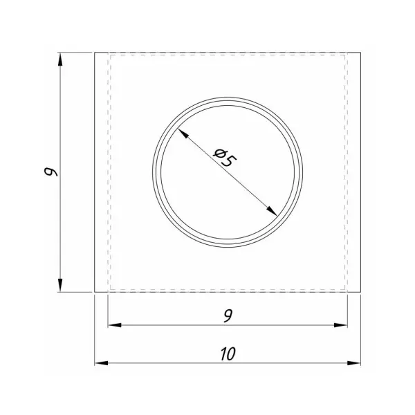 Точечный светильник для потолка Грильято Imperium Light 721110.01.01 Griliato GU10/GU5.3 1x50W IP20 Белый - фото №3