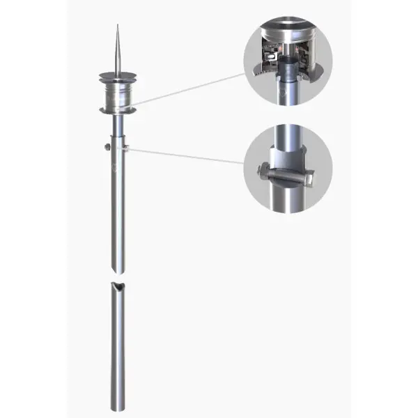 Молниеприемник на треноге Leo Lightman для ESE 5м Ni (422503) - фото №1