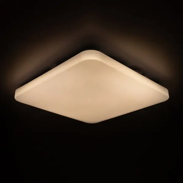 Матовий світильник Vestum QUATRO VS-90054 20Вт 350x350x60мм 4000К чорний - фото №2