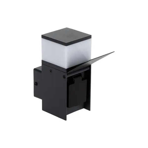 Уличный светильник с розеткой Kanlux 38761 Dasten G9 1x11W IP44 антрацит - фото №4 Уличный светильник с розеткой Kanlux 38761 Dasten G9 1x11W IP44 антрацит - фото №4