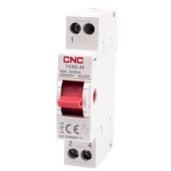 Модульний перемикач навантаження CNC YCBZ-40 1P 40A 1-0-2 240/415В (Б00042080)