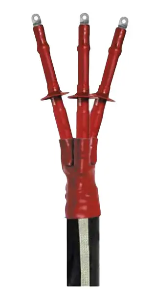 Конечная муфта для трехжильного кабеля Sicame EUETH TpP 42 120-240 CM 42кВ внешней установки с наконечниками (540400)