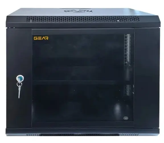 Серверный шкаф с полкой GEAR GWMSN-9U-600-600 9U 600x600мм - фото №1