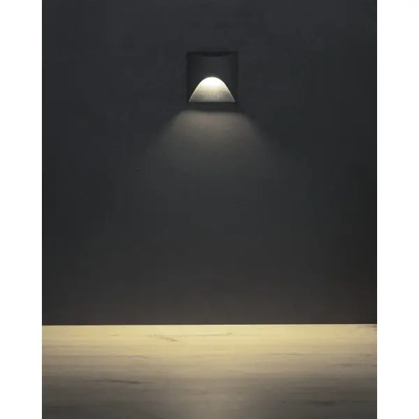 Светильник для подсветки лестницы/коридора Kanlux 39140 Exin LED 1x2.5W 4000K 50Lm IP65 серый - фото №1 Светильник для подсветки лестницы/коридора Kanlux 39140 Exin LED 1x2.5W 4000K 50Lm IP65 серый - фото №1